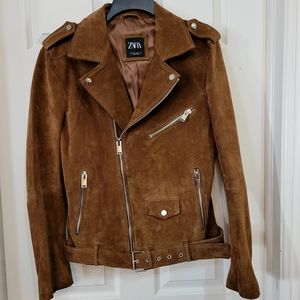 Zara suede jacket